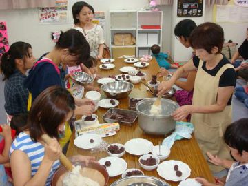 お彼岸におはぎを作ろう♪