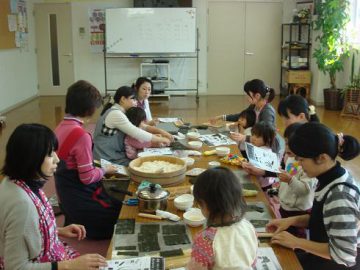 アンパンマン風巻きずしを作ろう♪