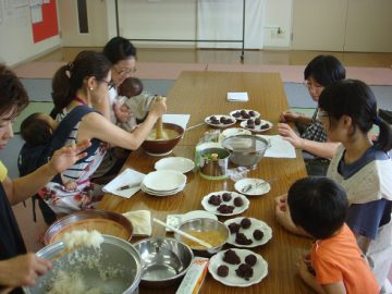 おはぎ＆ずんだ餅を作ろう♪