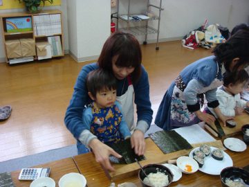 お花の寿司を作ろう♪