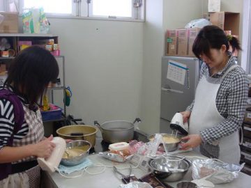 バレンタインのチョコ教室♪