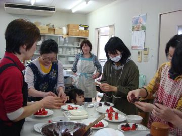 いちご大福を作ろう♪